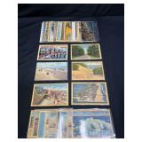 40 Vintage Ocean City MD Post Cards