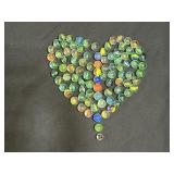 100 Vintage Marbles