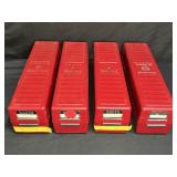 4 Kodak Ready File 35mm Slide Storage Boxes