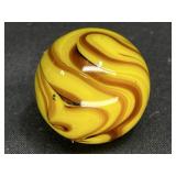 28mm Bumblebee Glass Marble