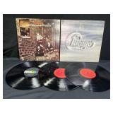 Vintage Chicago & The Who Vinyl Record Albums
