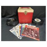 50 vintage 45 RPM Vinyl Single Records