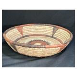 1970's Botswana Baset Terracotta & Black Design