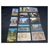 36 Vintage U.S. State Post Cards