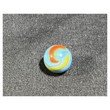 Vintage Pelter Superman Marble 9/16'