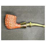 Vintage Alpha Charisma Rustic Briar Pipe