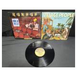 Sealed Kansas Album & Village People Go West Album