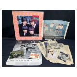 Beatles Newspaper Clippings & 1995 Calendar