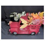 Festive Fall Red & Black Truck