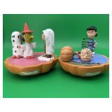 2 New Hawthorne Village "Peanuts Halloween"