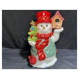 Christopher Radko Snowman Cookie Jar