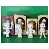 4 Precious Moments sports ornament