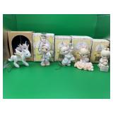 5 Precious Moments Christmas Ornaments