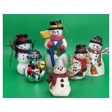 Snowmen Christmas Ornaments