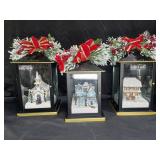4 The Bradford Exchange Christmas lanter
