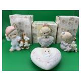 4 Precious Moments Ornaments