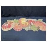 Fennco Styles glass-beaded autumn harvest table rr