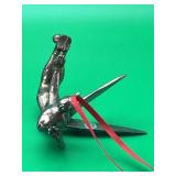 Silver-plated Tinker Bell Christmas Ornament
