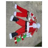 Santa Claus costume set, elf hats and pants