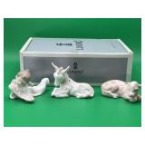 3 Pc Set  Lladro "Mini Nativity" figurine