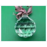 Swarovski  Faceted Sphere Crystal Ornament