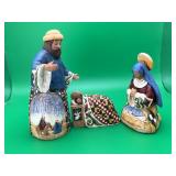 Vintage Jim Shore Set Of 3 Nativity
