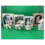 4 Christmas Ornaments from Precious Moments