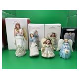 4 Keepsake Angel Christmas Tree Ornaments