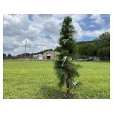 Faux pine Christmas tree "weeping pine"