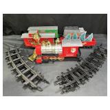 Vintage battery-operated Santa Express train set