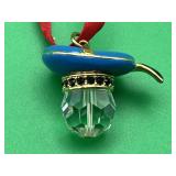 Disney Swarovski Crystal Donald Duck Ornament