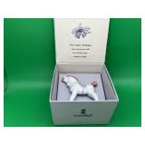 Vintage Lladrï¿½ porcelain rocking horse ornament