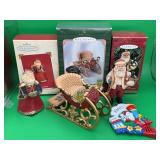 4 Hallmark Keepsake Christmas Ornaments
