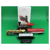5 Piece Train Ornament Collection
