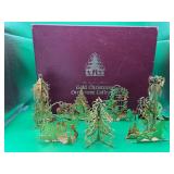 7 Vintage Danbury Mint  Dimensional Ornaments