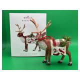 2018 Keepsake Father Christmas Reindeer Ornament