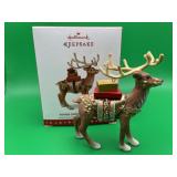 2016 Keepsake Father Christmas Reindeer Ornament
