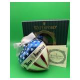 Waterford Holiday Heirloom God Bless America Heart