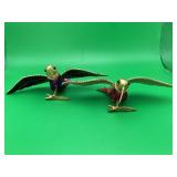 Moroccan-style jeweled hummingbird clip ornaments