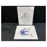 8" x 10" Hallmark Keepsake Ornament Club Litho