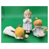 3 Hallmark Keepsake Angel Ornaments