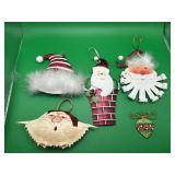 5 Pier 1 & Hhandmade CHristmas Ornamenta
