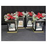 4 Piece Sparkle of the Season Lantern Collection