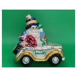 Christopher Radko "Holiday Rolls" glass ornament