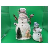 Royal Copenhagen & Woodlan Christmas Figurines