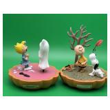 Hallmark Gallery Peanuts figurine pumpkin base