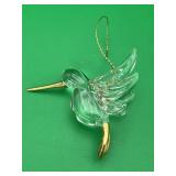 Glass Hummingbord Ornament
