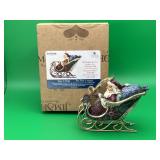 Jim Shore Heartwood Creek Santa Ornament