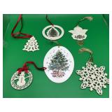 Lenox, Niko & Spode Christmas ornaments