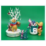 3 Winnie the Pooh Christmas Ornaments